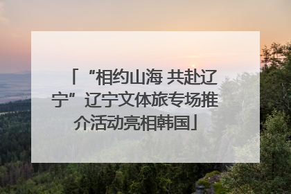 “相约山海 共赴辽宁”辽宁文体旅专场推介活动亮相韩国