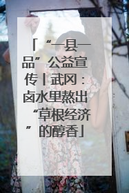 “一县一品”公益宣传丨武冈：卤水里熬出“草根经济”的醇香
