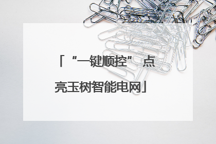 “一键顺控” 点亮玉树智能电网