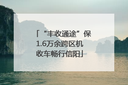 “丰收通途”保1.6万余跨区机收车畅行信阳