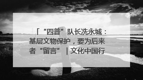 “四普”队长冼永城：基层文物保护，要为后来者“留言”｜文化中国行·我在广东找文物