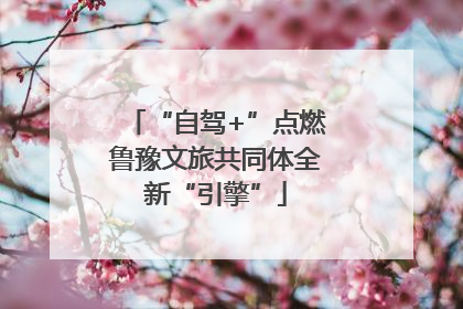 “自驾+”点燃鲁豫文旅共同体全新“引擎”