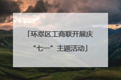 环翠区工商联开展庆“七一”主题活动