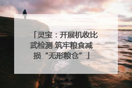 灵宝：开展机收比武检测 筑牢粮食减损“无形粮仓”