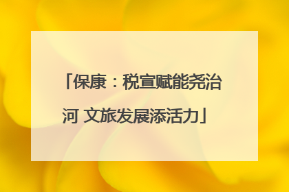 保康：税宣赋能尧治河 文旅发展添活力