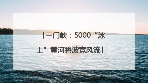 三门峡：5000“泳士”黄河碧波竞风流