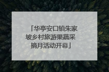 华亭安口镇朱家坡乡村旅游果蔬采摘月活动开幕