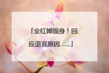 全红婵现身！回应退赛原因……