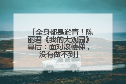全身都是淤青！陈丽君《我的大观园》幕后：面对滚楼梯，没有做不到