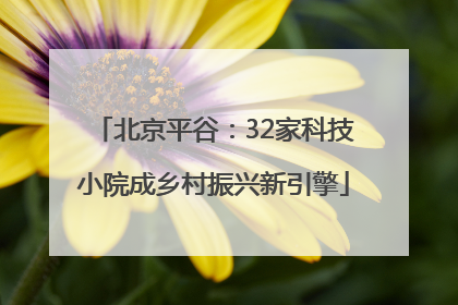 北京平谷：32家科技小院成乡村振兴新引擎