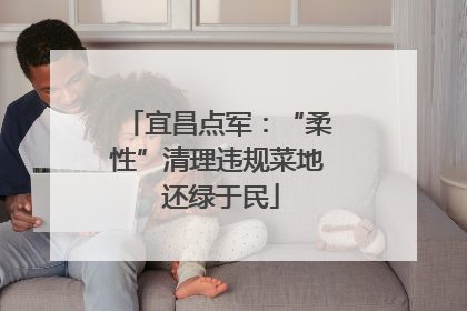 宜昌点军：“柔性”清理违规菜地 还绿于民