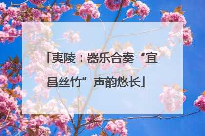 夷陵：器乐合奏“宜昌丝竹”声韵悠长