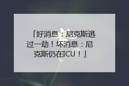 好消息：尼克斯逃过一劫！坏消息：尼克斯仍在ICU！