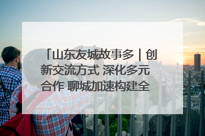 山东友城故事多｜创新交流方式 深化多元合作 聊城加速构建全球友城新格局