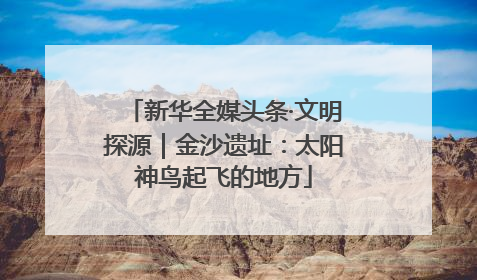 新华全媒头条·文明探源｜金沙遗址：太阳神鸟起飞的地方