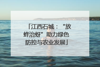 江西石城：“放蜂治蚜”助力绿色防控与农业发展