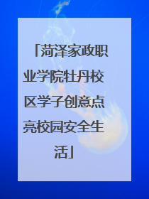 菏泽家政职业学院牡丹校区学子创意点亮校园安全生活