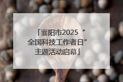 襄阳市2025“全国科技工作者日”主题活动启幕