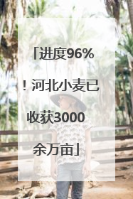 进度96%！河北小麦已收获3000余万亩