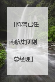 陈詟已任南航集团副总经理