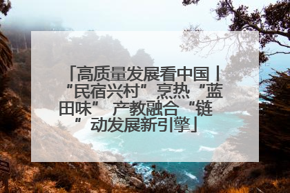 高质量发展看中国丨“民宿兴村”烹热“蓝田味” 产教融合“链”动发展新引擎