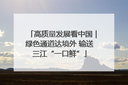 高质量发展看中国｜绿色通道达境外 输送三江“一口鲜”