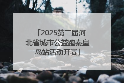 2025第二届河北省城市公益跑秦皇岛站活动开赛